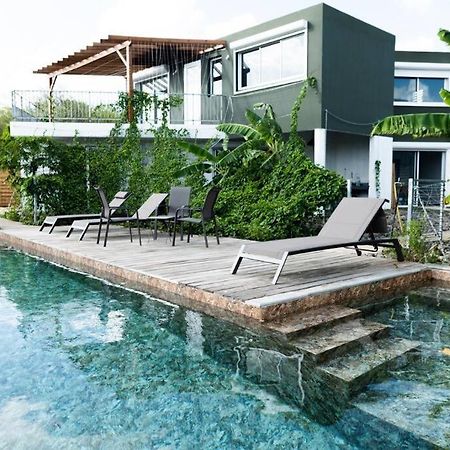 T3 Lumineux Avec Vue Exceptionnelle Et Piscine Oasis De Nature Et Serenite Petit-Canal Bagian luar foto